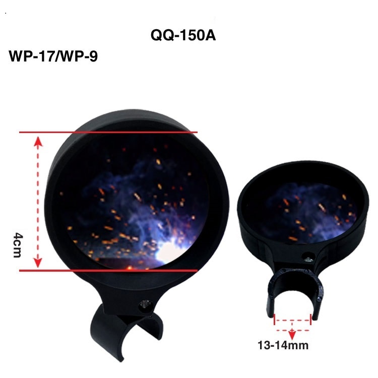 WP9 Tig Torch Mirror Welding Helmet Lens Filter Sun Shade Glass for QQ-150 WP17 WP18 WP26 WP-9/17/18/26