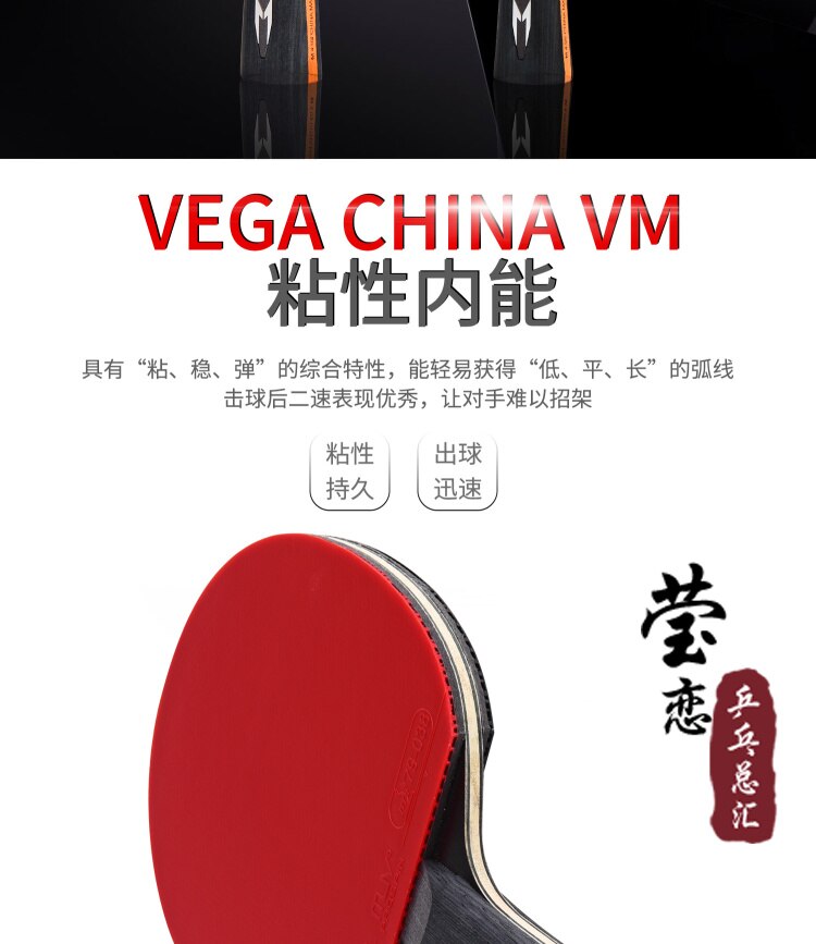 XIOM table tennis racket finished racket carbon racket blade with pimples in rubber player ping pong game