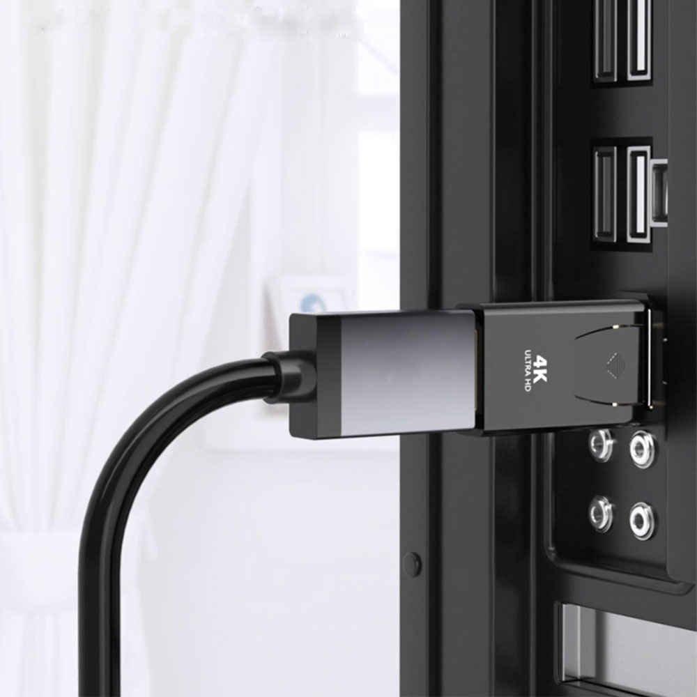 Konwerter 4K DP DisplayPort na HDMI Konwerter wyświetlacz Port DP na HDMI adapter HDTV wideo audio PC laptop