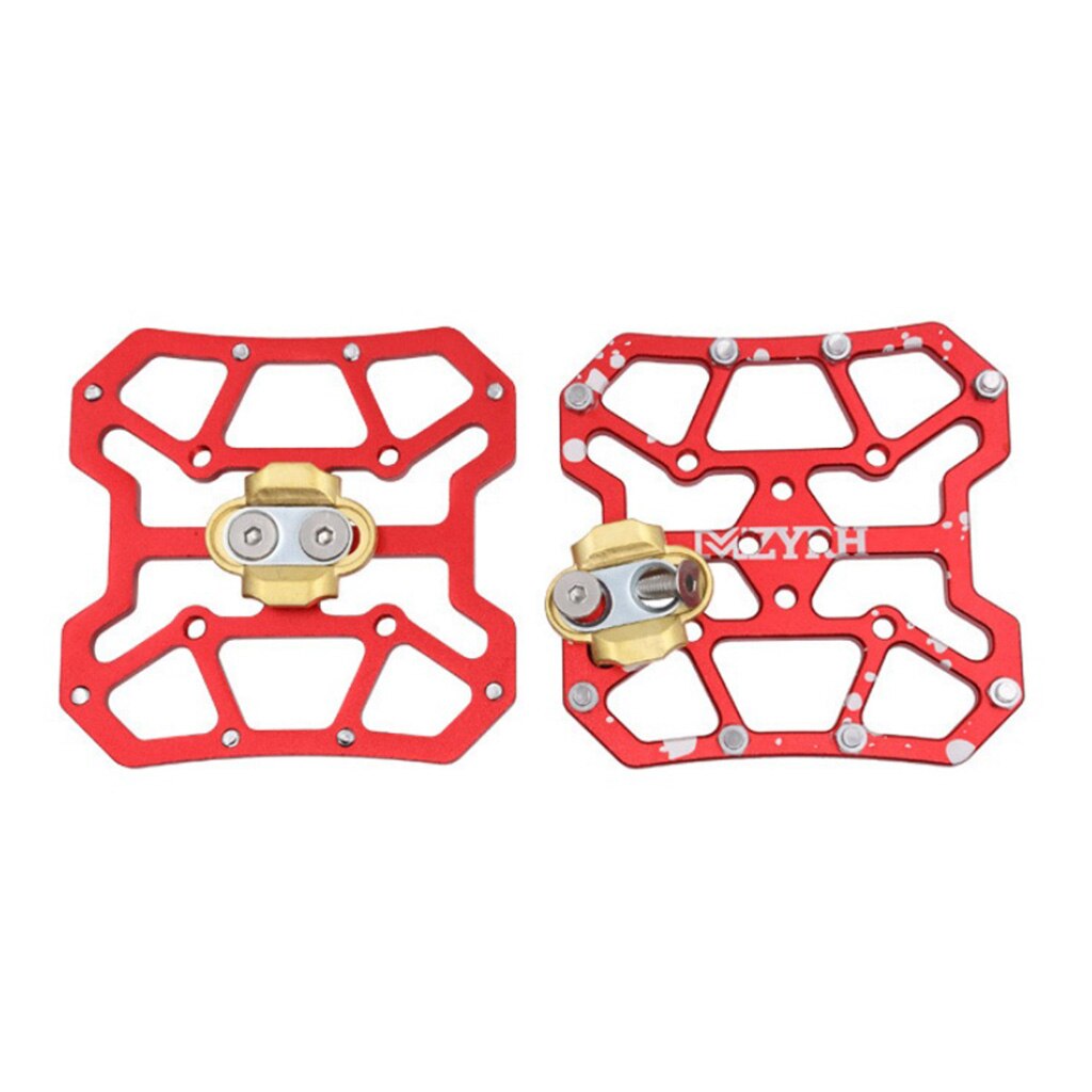 Brass MTB Bike SPD Cleats 2 Bolt Shoes Cleat for Eggbeater Clipless Pedals