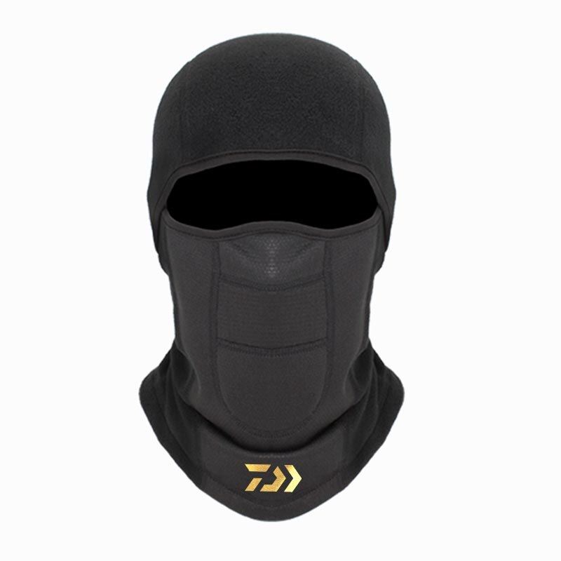 Masque de pêche en tissu de Ski imperméable pour hommes, Protection complète du visage, coupe-vent, sport de plein air, cyclisme, hiver: HK-Ajin