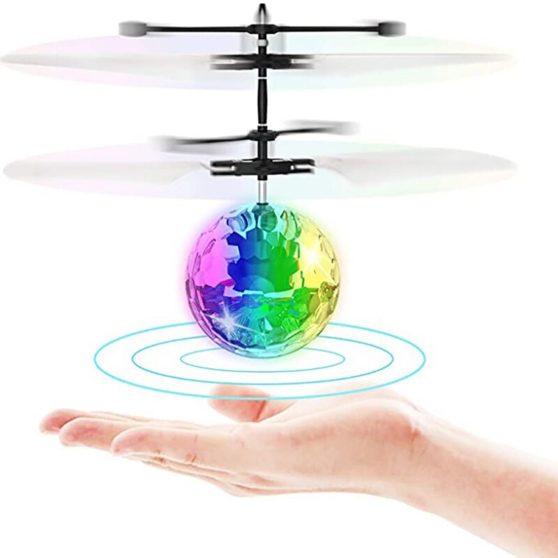 Infrared Induction Remote Control Luminous Flying Toy Built-in LED Light
