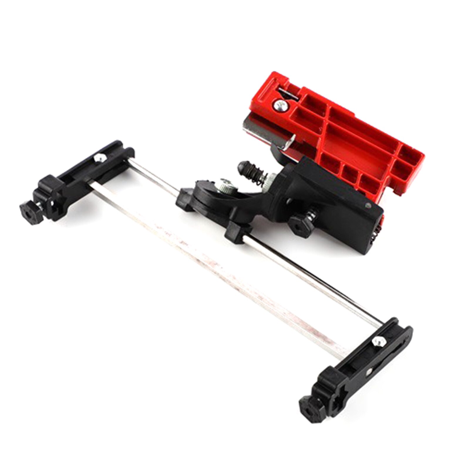 Bar Mounted Chainsaw Sharpener File Kit Manual Filing Guide with Round File and Plastic Handle for Sharpening Chain Saw