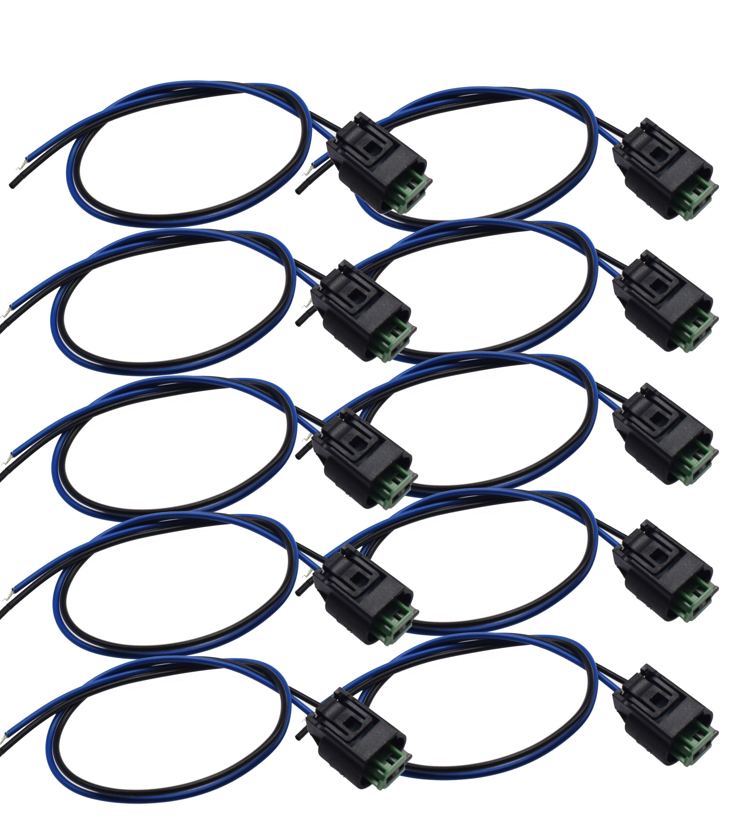 Temperatur Sensor Stecker Stecker Zopf Kabelbaum Kabel Für BMW E36 E38 E46 E39 E60 E61 E66 M5 Z4 65810141199 61138365340: 10 Stücke mit Kabel