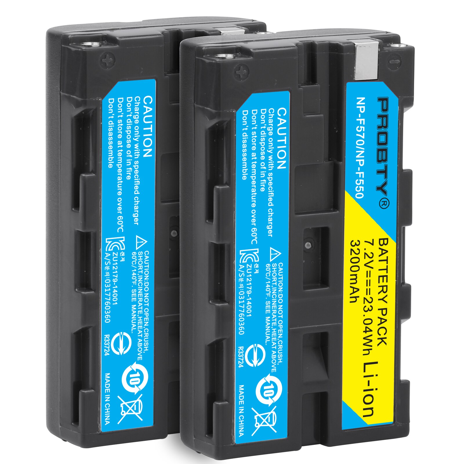 Pour sony NP-F550 NP F570 NP F550 batterie pour Sony CCD-RV200 SC5 TR940 TR917 Caméra CN-160 CN-216 CN-304 YN 300 VL600 LED Vidéo