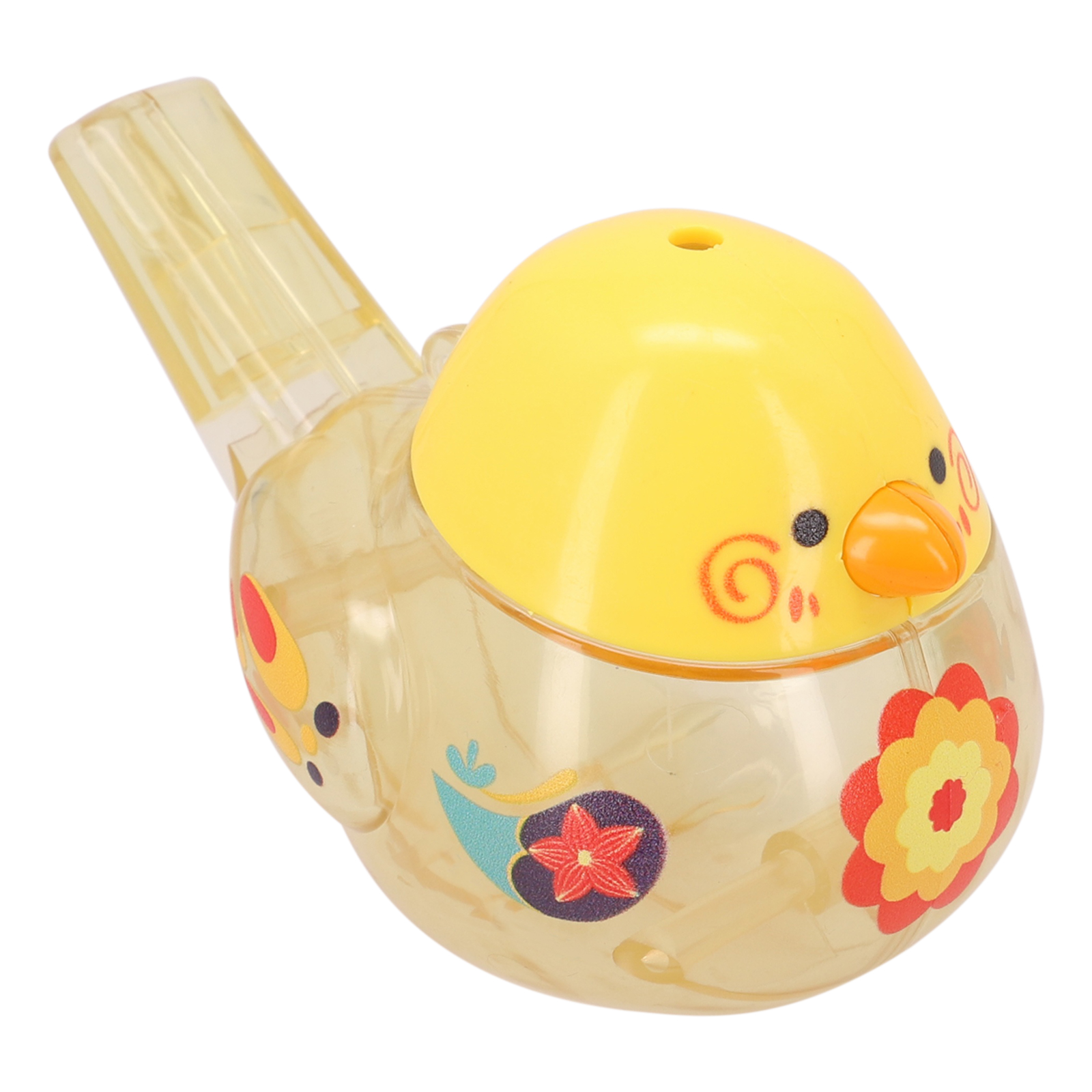 Cartoon Waterbird Fluitje ABS Kleurrijke Vogel Water Fluitjes Voor Kinderen Grappige Muziekinstrumenten Accessoires: YELLOW