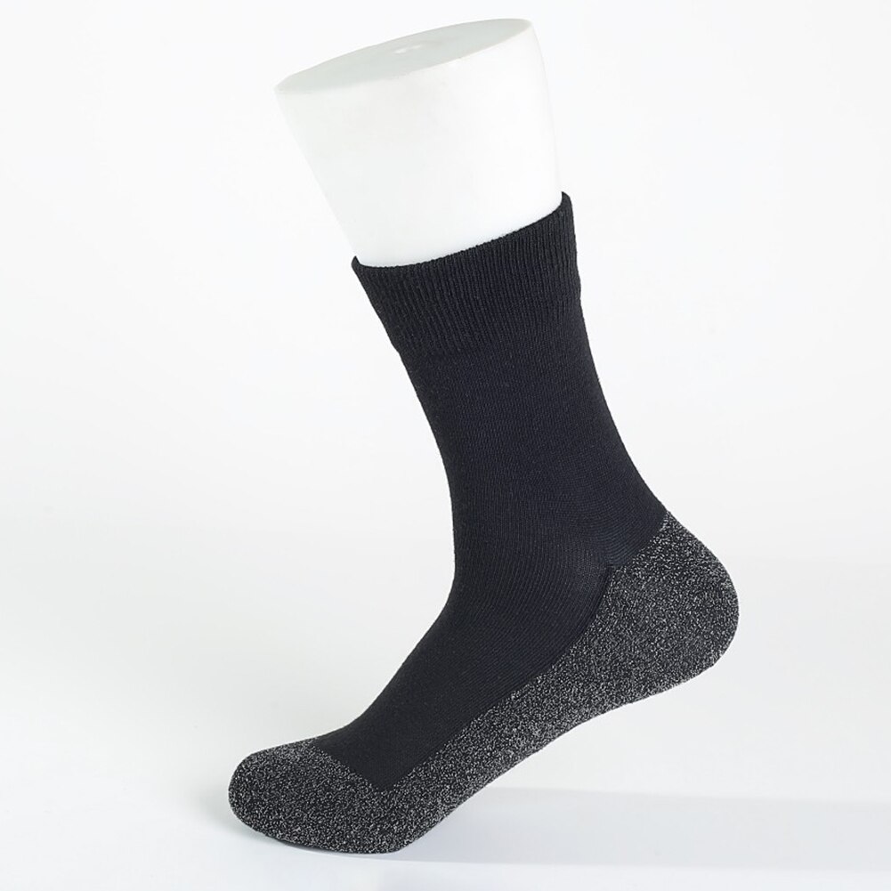 Chaussettes de randonnée et de Ski unisexe, 1 paire, pour l'extérieur, hiver, bottes de travail thermiques, protection contre la chaleur, pour femmes et hommes