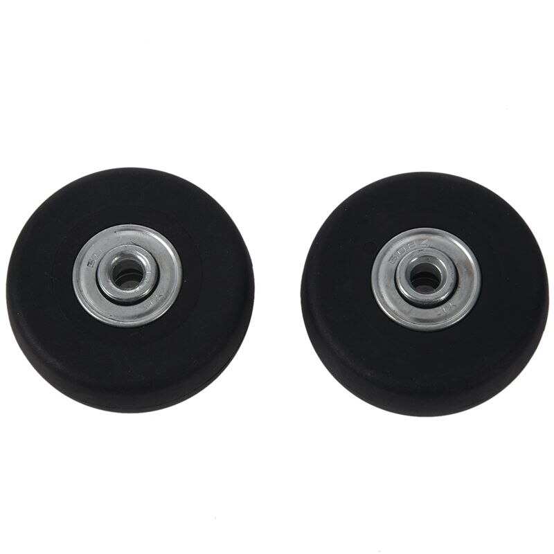Zwarte rubberen, metalen bagage reparatie onderdelen banden diameter 50mm: Default Title