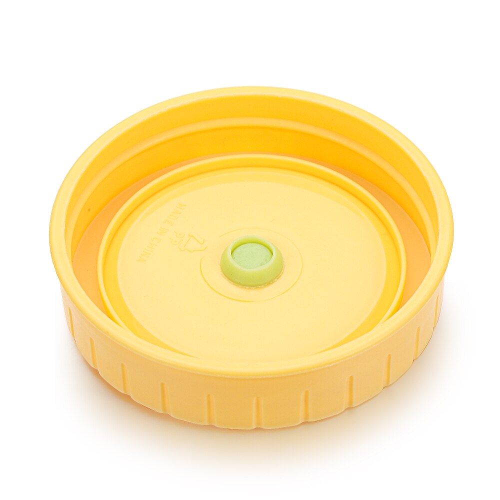 Universal Mason Jar Lids With Straw Hole 70mm Diameter Drinking Storage Cap Wide Mouth Leak Proof Home Kitchen Accessories