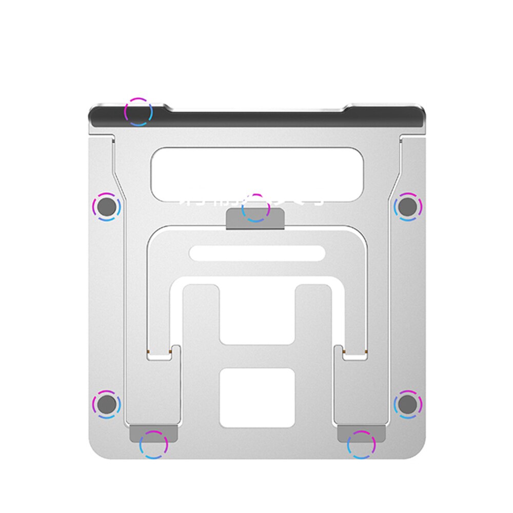 Aluminium Alloy Laptop Stand for MacBook/Asus/Lenovo/HP Notebook Table Stand Height Adjustable Bracket Holder PC Cooling Stand