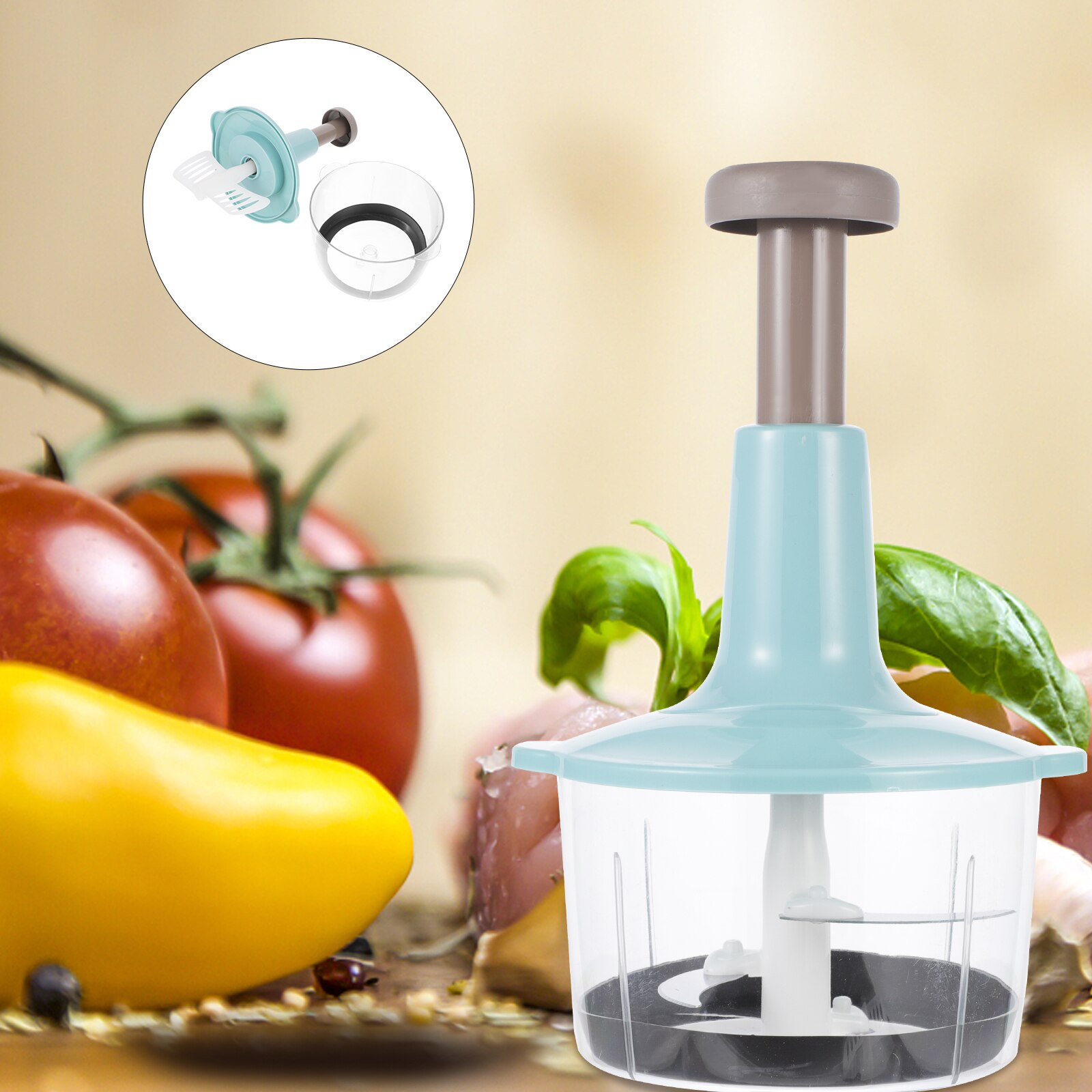 Manual Meat Grinder Food Processor Chopper for Home Kitchen Commercial Use