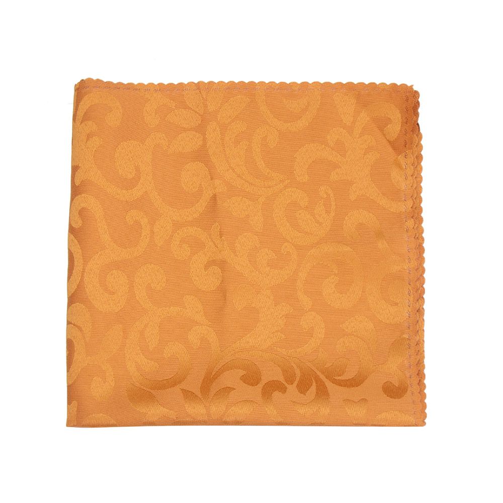 Servilleta cuadrada de bolsillo para decoración del hogar, suministros para de Hotel, 48cm, tela satinada, servilletas de mesa: coffee