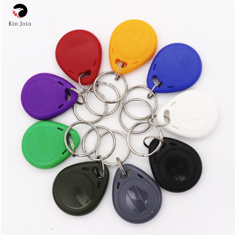 IP65 100 Stuks Blue 125Khz Kaart Rfid Keyfobs Voor Toegangscontrole En Andere Rfid-lezer Gebruiken