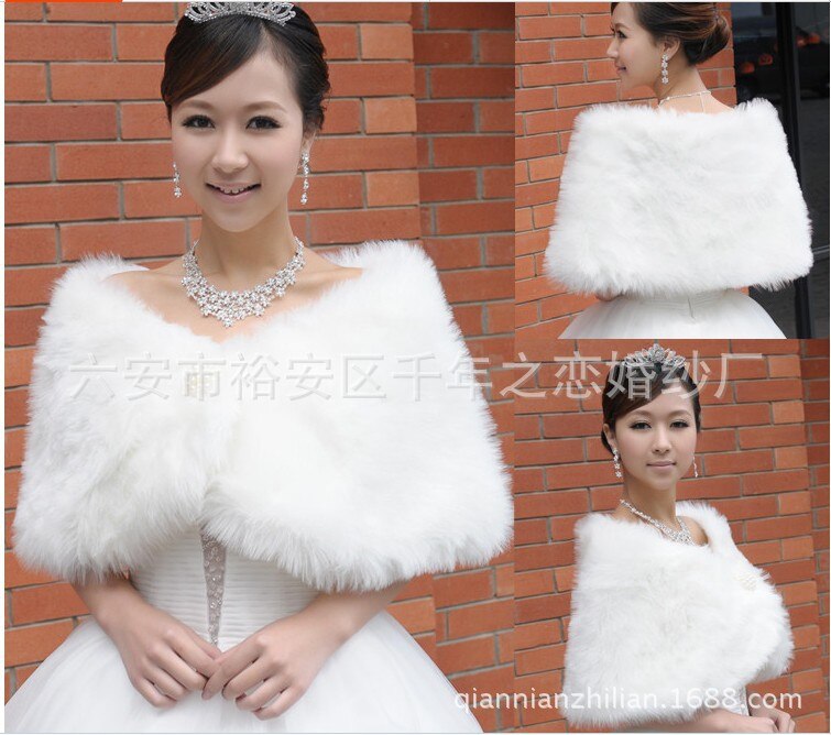 Cape blanche étole Wrap mariage mariée femmes châle enveloppes vestes grande taille mariage Wrap mariage Cape manteau offres spéciales