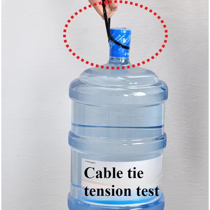 Samochodowe nylonowe opaski kablowe Stałe klipsy mocujące Pasek Samoblokujące nylonowe opaski kablowe Mocowanie węża samochodowego Zamek błyskawiczny Stałe Mocne Praktyczne