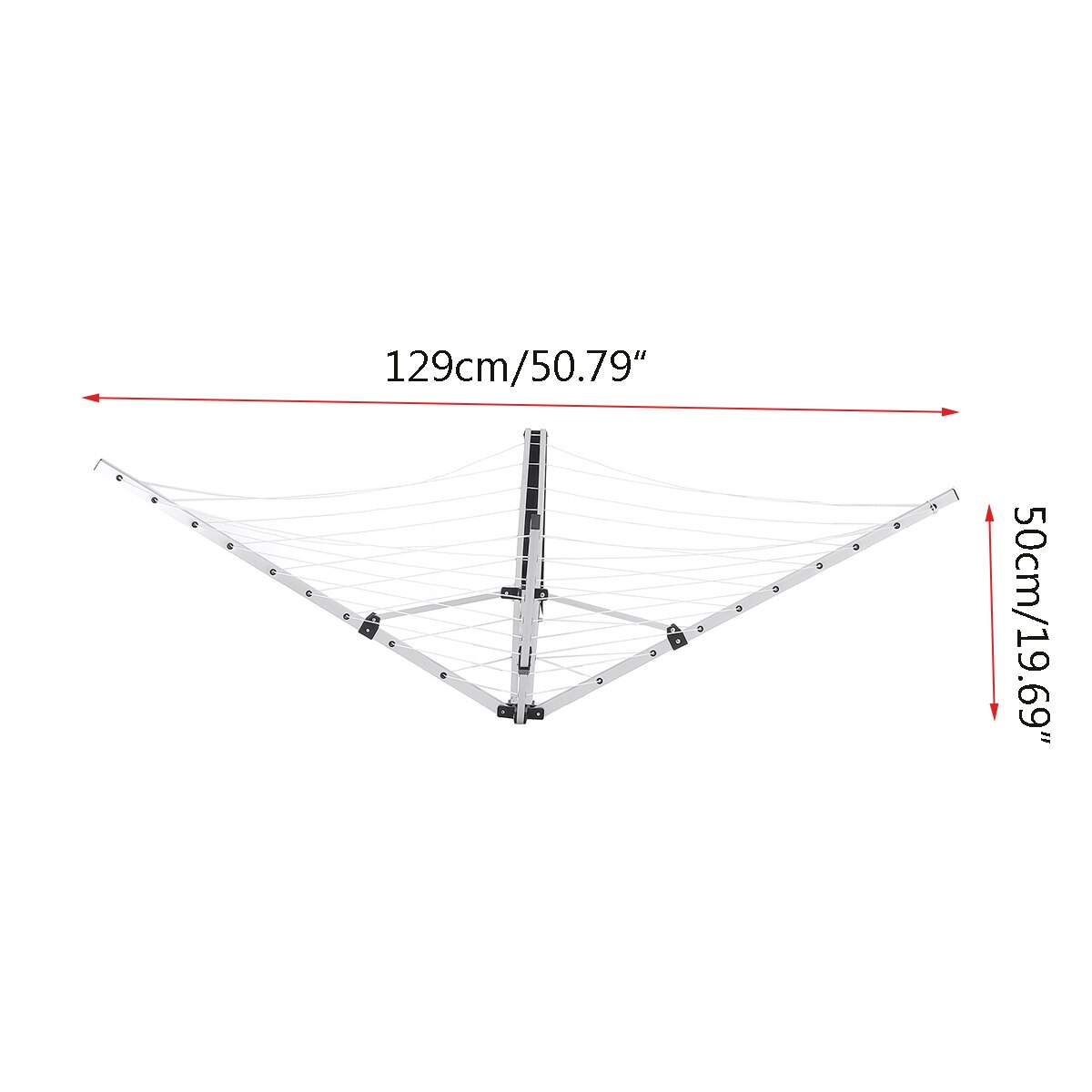 Porte-linge mural rétractable, support pour sèche-linge, serviettes, sèche-linge, linge, balcon, 15KG