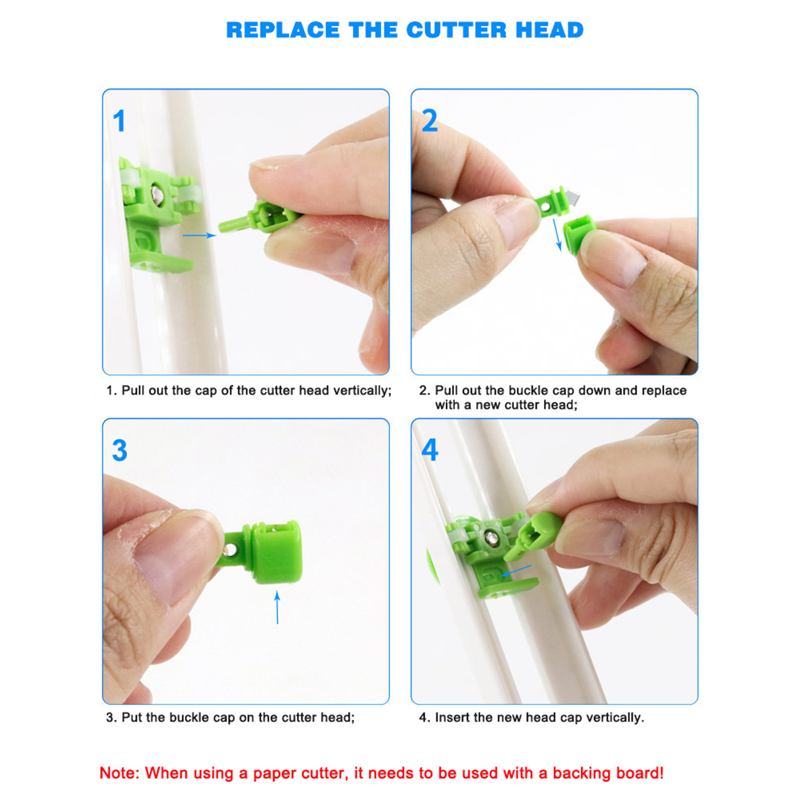 Circulaire Papier Cutter Roterende Cirkel Cutter Manual Ronde Snijgereedschap Papier Trimmer Scrapbooking Tool Met Vervanging Cutterhead