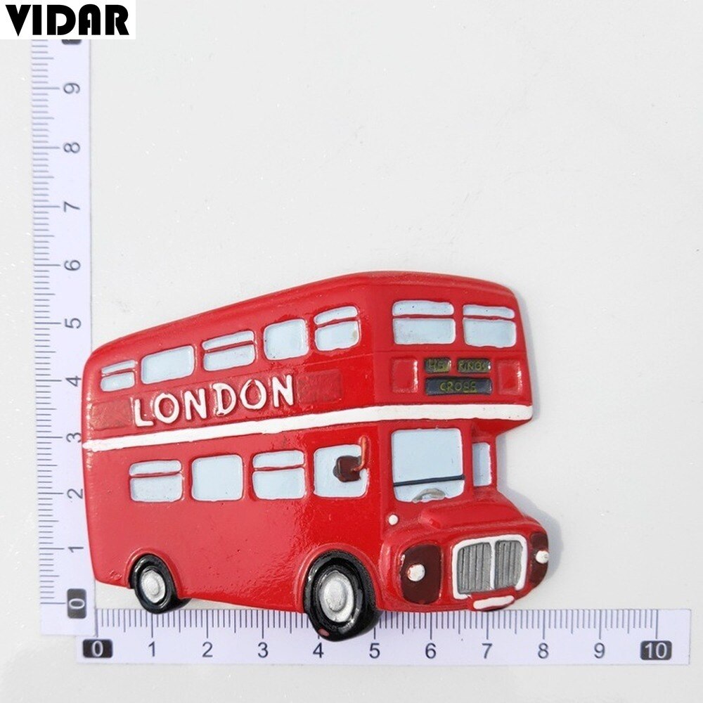 VIDAR Tourist Souvenirs British Refrigerator Magnets London Palace Guardsmen Stereo Magnet Resin Refrigerator Magnets