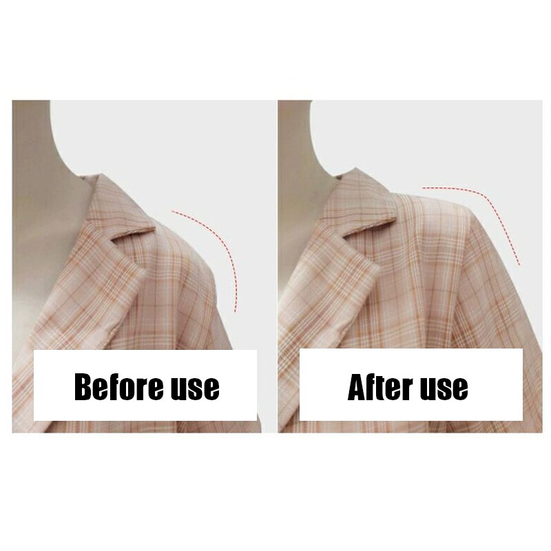 SelfAdhesive Shoulder Pads Women Men Soft Silicone Sponge Shoulder