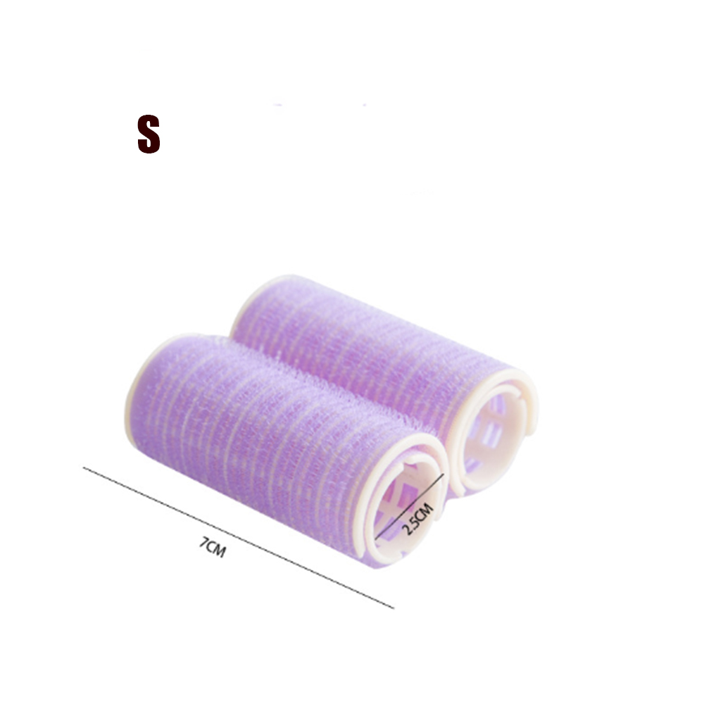 Bangs Hair Curler Clip Roller Waves Air Bangs Hairstyle DIY Salon Curl Create Healthy-looking Magic Curls Without Damaging Hair: Purple S