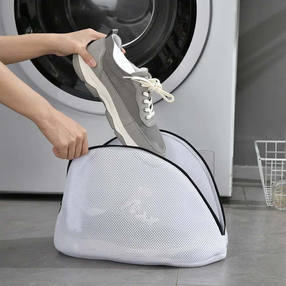 Feiner Netz-Wäschebeutel, Kleidungspflege, Waschmaschinen, schmutziger Wäschekorb, Reiseschuhe, Netzbeutel, Damen-BH, Kleidungsorganisator
