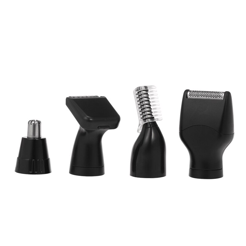 ! Shinon 4 In 1 Neus Haar Baard Wenkbrauw Oplaadbare Elektrische Trimmer Elektrische Neus Trimmer Scheerapparaat Tondeuse Eu Plug