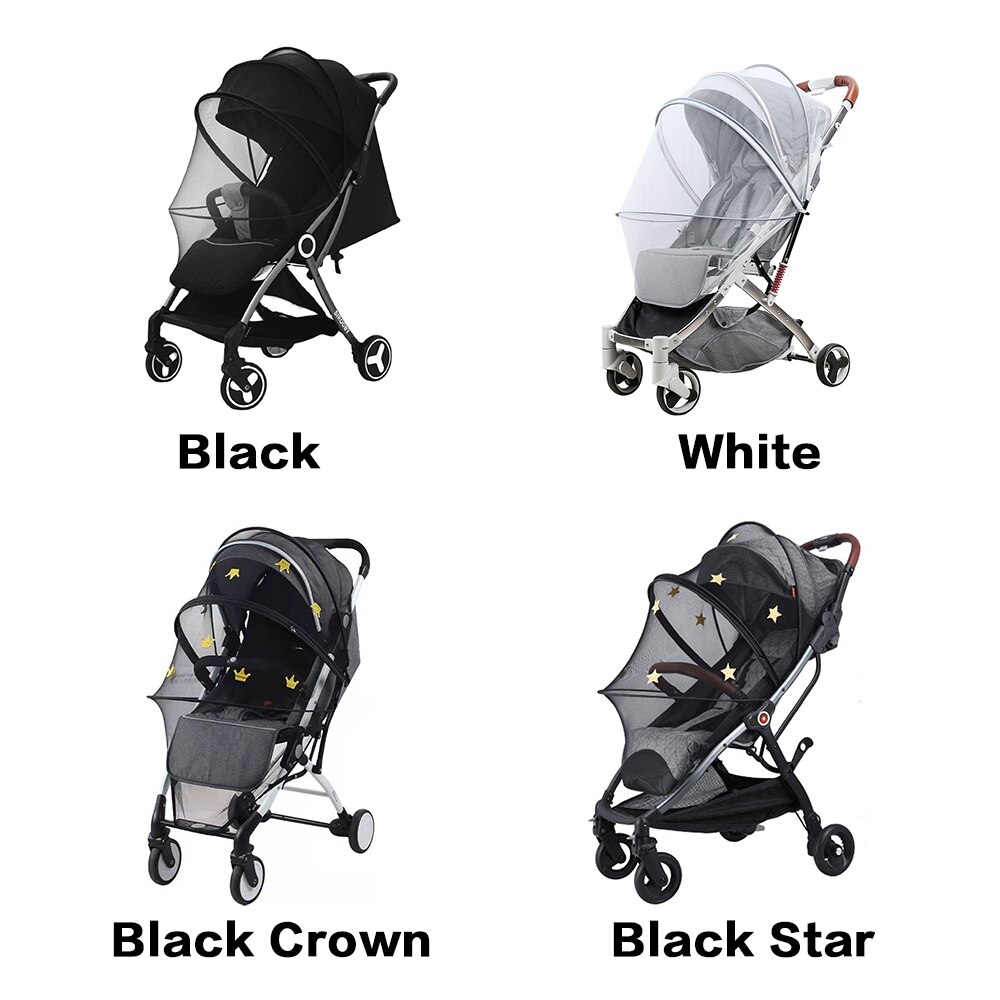 Orzbow Babybedje Klamboe Kinderen Veiligheid Kinderwagen Anti-Bug Saldering Infant Lichtgewicht Bescherming Mesh Wandelwagen Accessoires