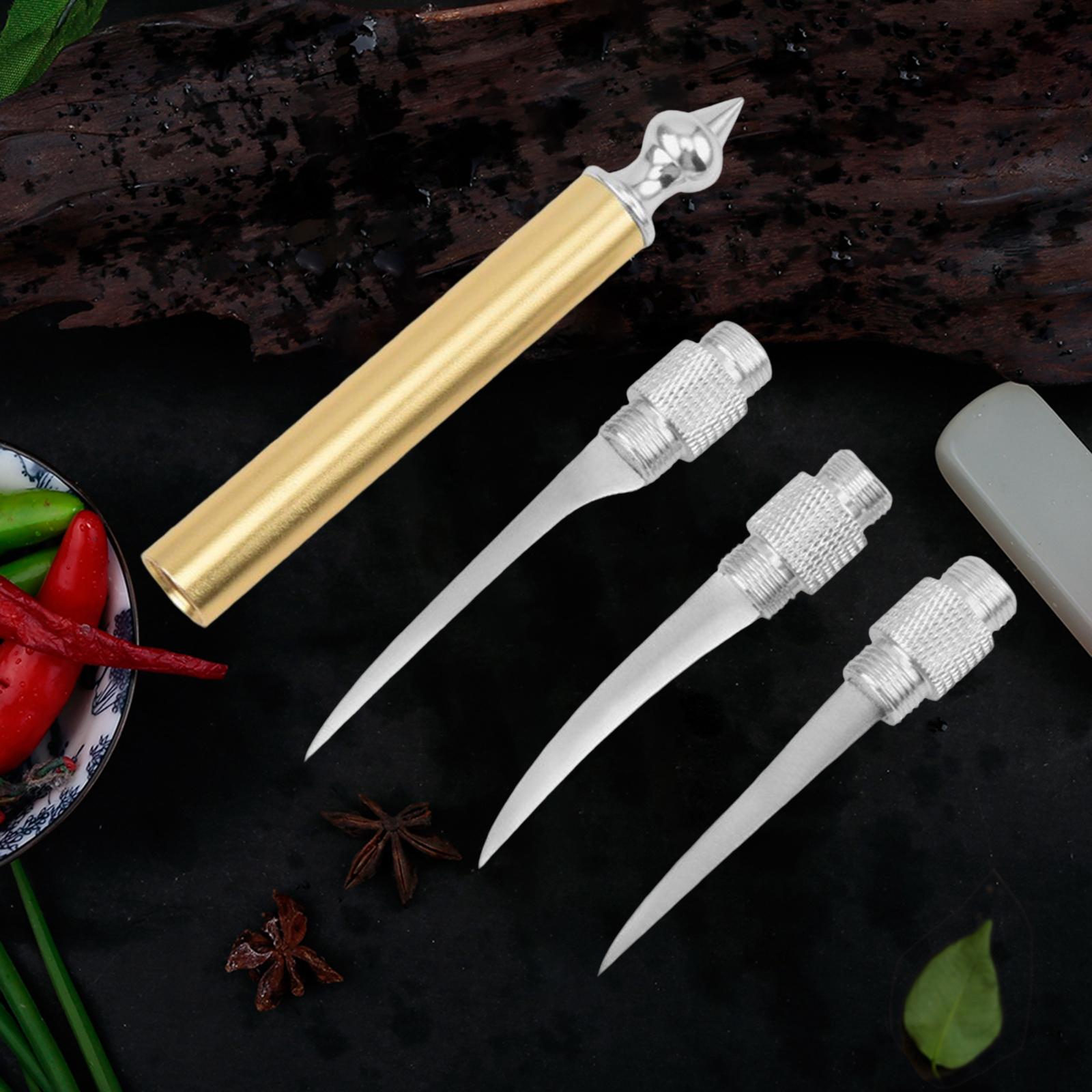 Juego de Herramientas para tallar alimentos y verduras, para Chef