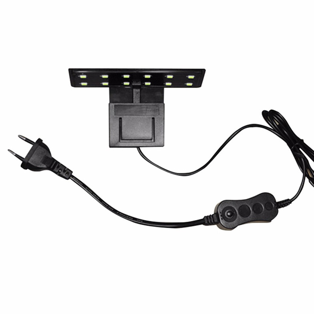 23/30/45 / 52cm Decor Lighting Aquarium Fish Tank Waterproof LED Bubble Bar Light Underwater Lamp 24 Key Remote Control: mini lamp EU Plug