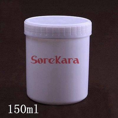 150ml White plastic Bottle Reagent Bottle Sample Vials Screw Cap Screw On Cover Straight Wide Mouth