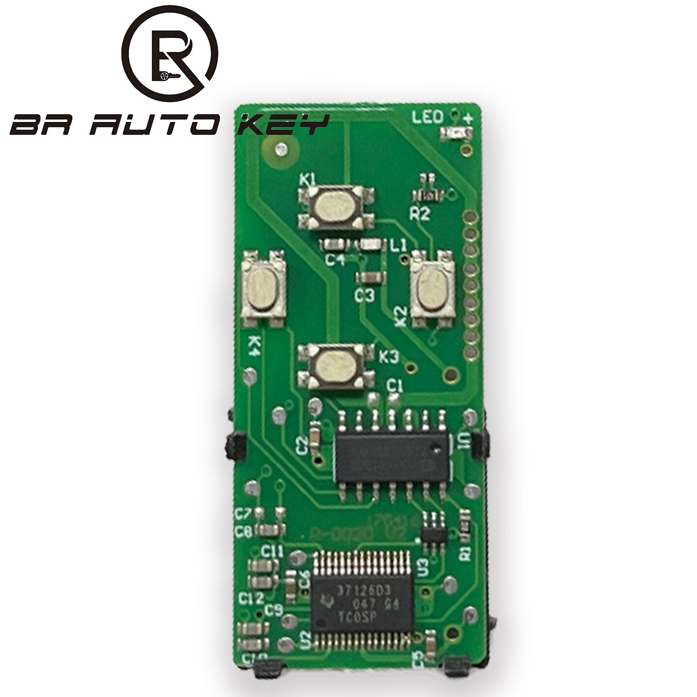 Aftermarket 2 Button 433Mhz Smart Remote Car Key For Toyota Corolla Auris Rav4 Yaris 2006+ B51EA PCB P1 D4 4D-67 89904-52071