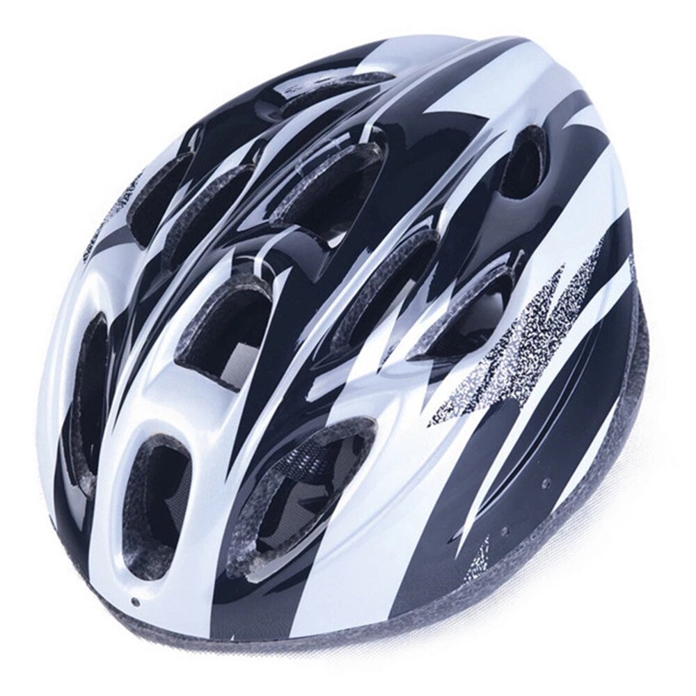 Unisex Bicycle Helmet Adult Adjustable Bike Accessories Sport Cycling Helmets MTB Mountain Road Safety Helmet 54-60cm: White
