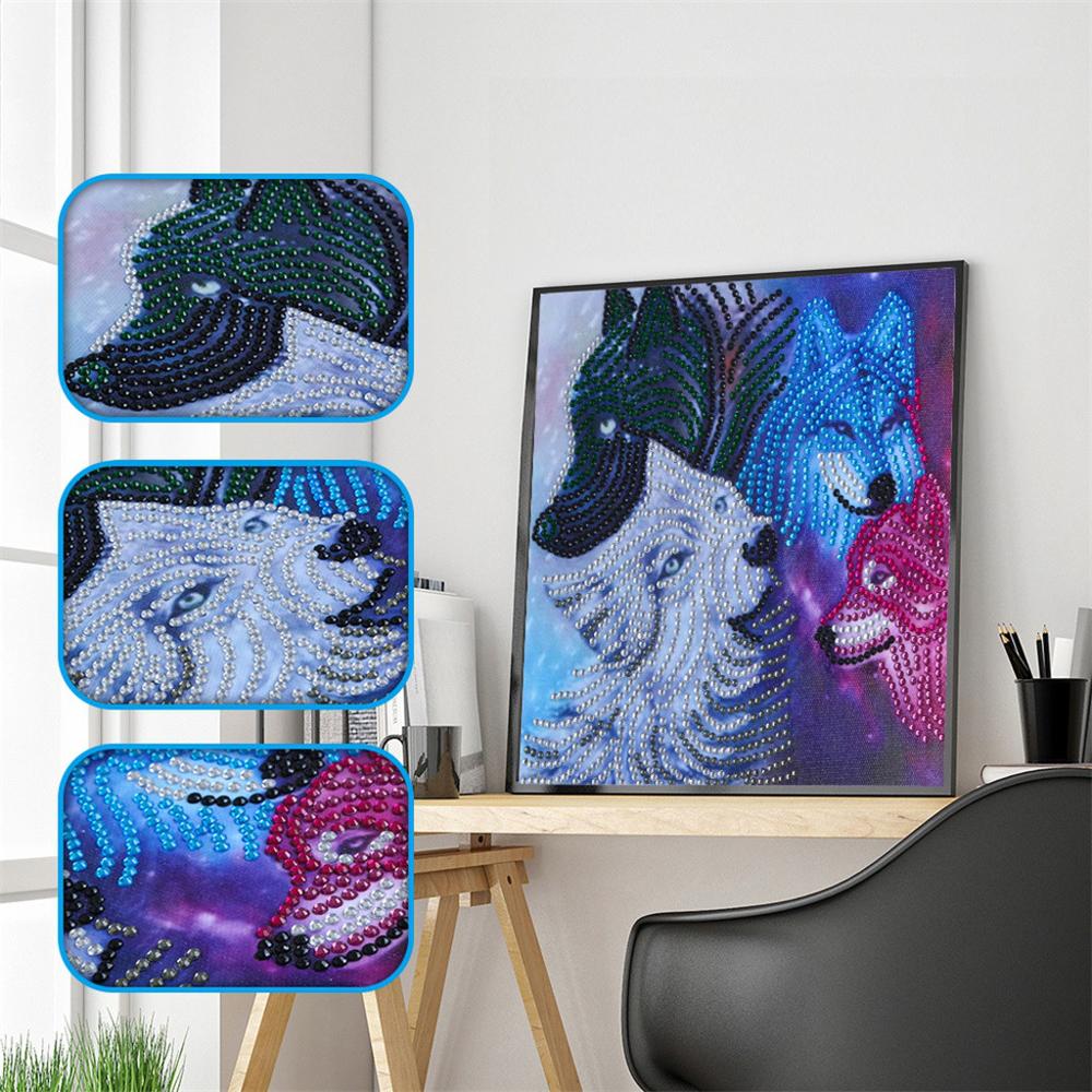 Special Shape Diamond Painting DIY 5D Part Diamond Cross Stitch Kit Crystal Rhinestone embroidery Art: 14