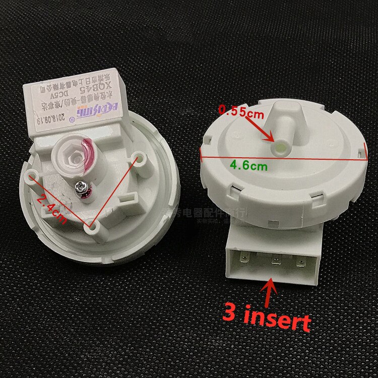 Automatic washing machine electronic water level sensor water level pressure switch water level controller xqb-45 DC5V ~ 6V