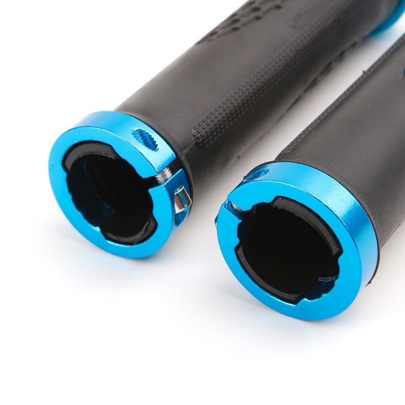 Ergonomic Bike Handle Grip Road Cycling Bicycle Anti-Skid Rubber Lock Handlebar
