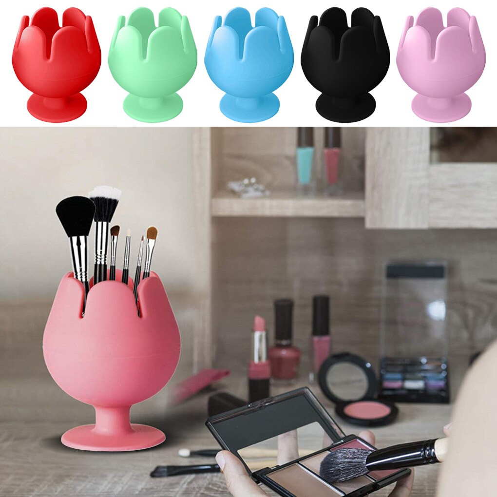 Waste Collector Silicone Sewing Weeding Collector Craft Decoration Desktop Scrap Storage Case, Black