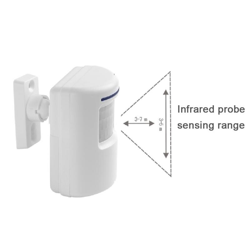 PIR Door Chime,Wireless Business Door Motion Sensor Detector Smart Visitor doorbell Home Security Driveway Alarm
