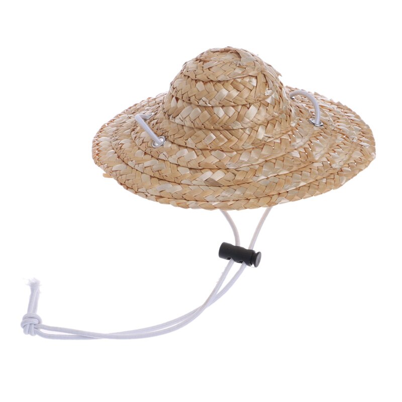 Hawaiian Style Pet Sombrero Hat Dog Cat Hat Small/Large Diameter 14cm 16cm: L