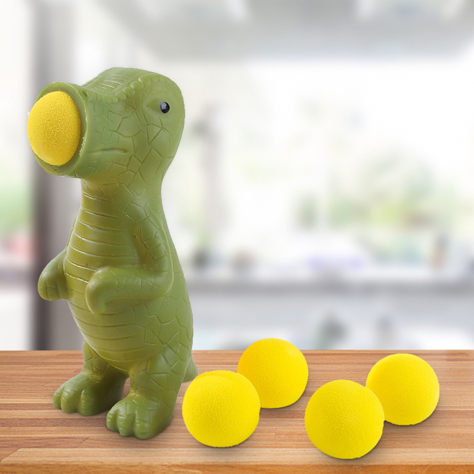 Cow Ball Blaster-animal Popper Indoor And Outdoor Toys With 5 Foam Balls Animal Doll Spit Ball Interactive Toy Игрушки