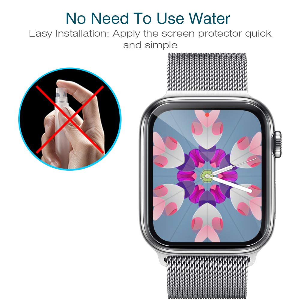 Full Protective Film for Apple watch Screen Protector 3D case 42mm 44mm 40mm 38mm iwatch 5 4 3 2 1 Soft Films Not Tempered Glass