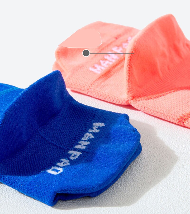 Sportliche lauf- und radsocken für damen und herren, dünn, atmungsaktiv, schnelltrocknend, kurze kompressionssocken für Fitness und freizeit