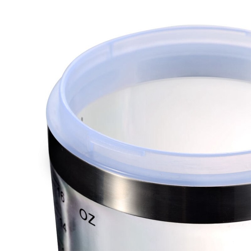 450ml automatiska bärbara omrörande mixerbatteridrivna självomrörande milkshakekopp elektrisk kaffekopp smart vattenflaska