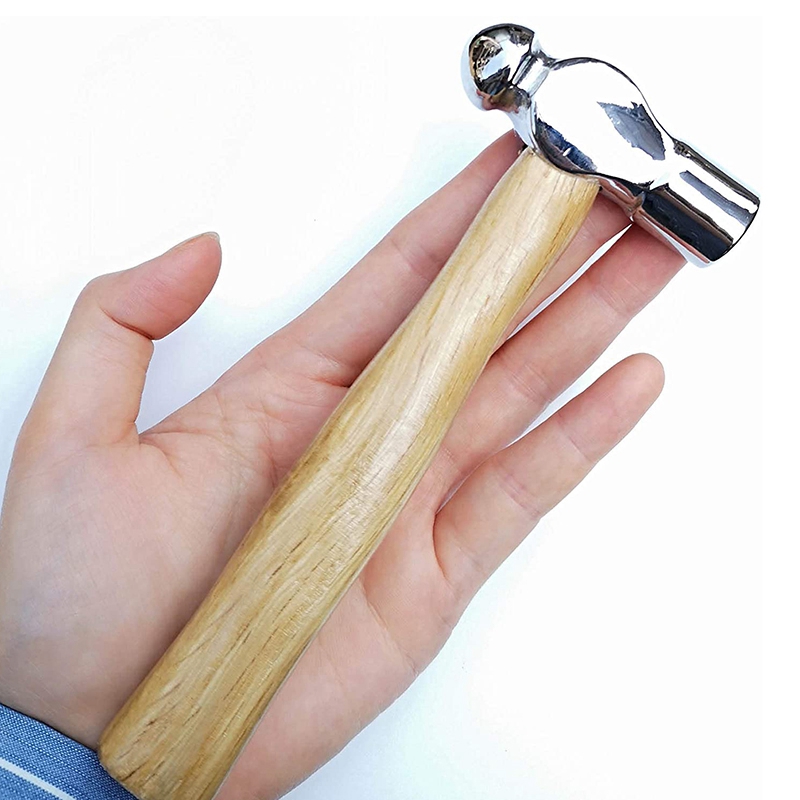 Jewelry Making Supplies Tools Jewelry Mini Hammer 6 Inch Ball Peen Hammers Chasing Hammer For Leather Craft 2Pcs Retail