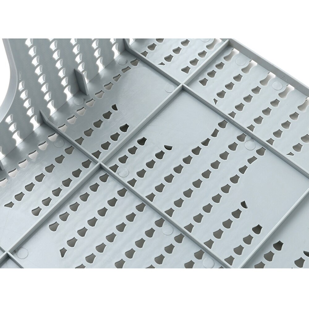 1Pcs Shoe Slots Double Layer Plastic Space Saver Holder Shoes Storage Box Organizer Stand Holder Household Organizer Supplies