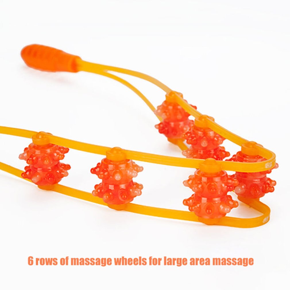 237 Pull Back Strip Back Massager Back Roller Massager Household Roller Health Multifunctional Massage Relaxing Machine