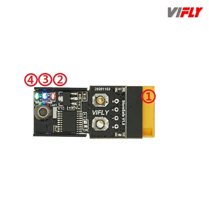 Vifly Storesafe Slimme Lipo Batterij Ontlader Xt30 Xt60 2-6S Met Heatsink Voor Rc Model Vliegtuig Fpv Drones Batterijen