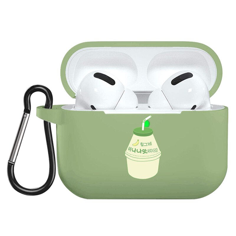 Per Apple AirPods Pro Caso Del Fumetto Sveglio di Avocado Auricolare Custodia Per Airpods 3 Molle Della Copertura Del Silicone di Ricarica Borse Caso della Cuffia capa: lvxigzhj3d