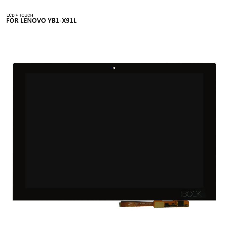 For Lenovo Yoga Book YB1-X91 YB1-X91L YB1-X91F LCD Display Touch Screen Panel Digitizer Glass Assembly Free Tools