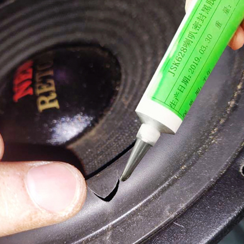 JSK628 80ml Speaker Audio Repair Glue Viscosity 32000 Shear Strength 25 Mpa Speaker Adhesive Maintenance Speaker Repair