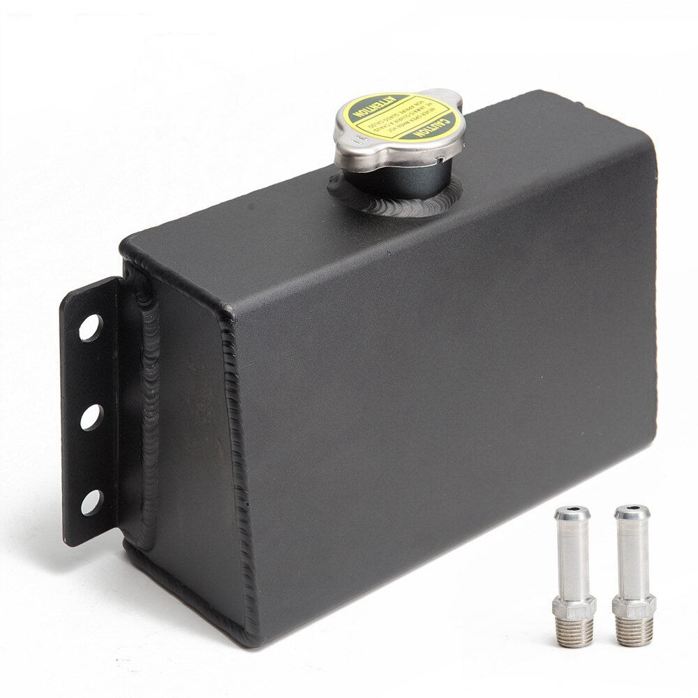 Aluminium Universele Koelvloeistof Expansie Vul Tank Overloop Reservoir Voor Honda Civic 240SX Wrx